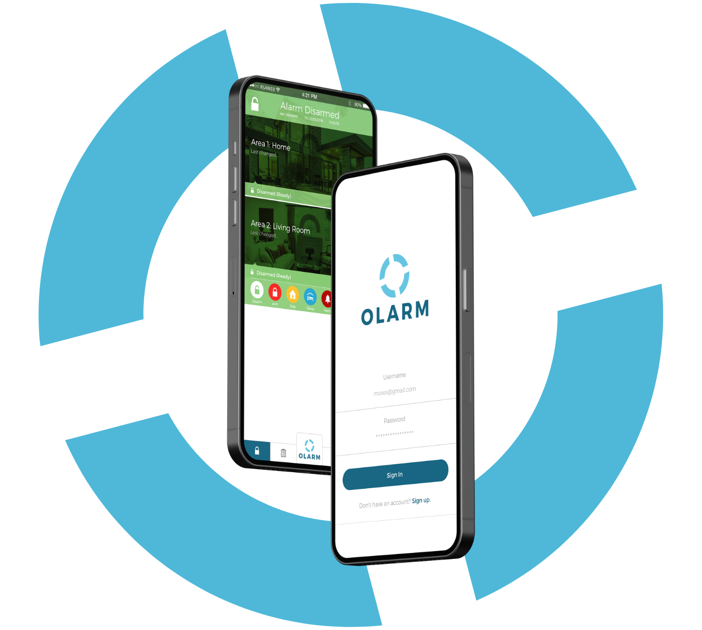 Olarm Smart Alarm App