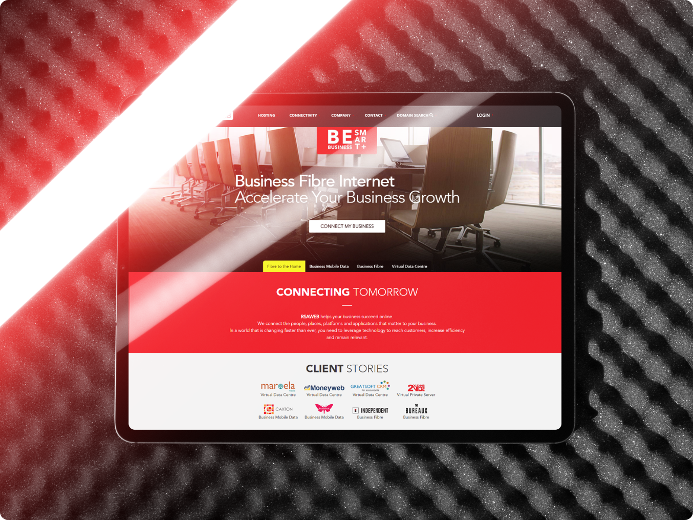RSAWEB Website